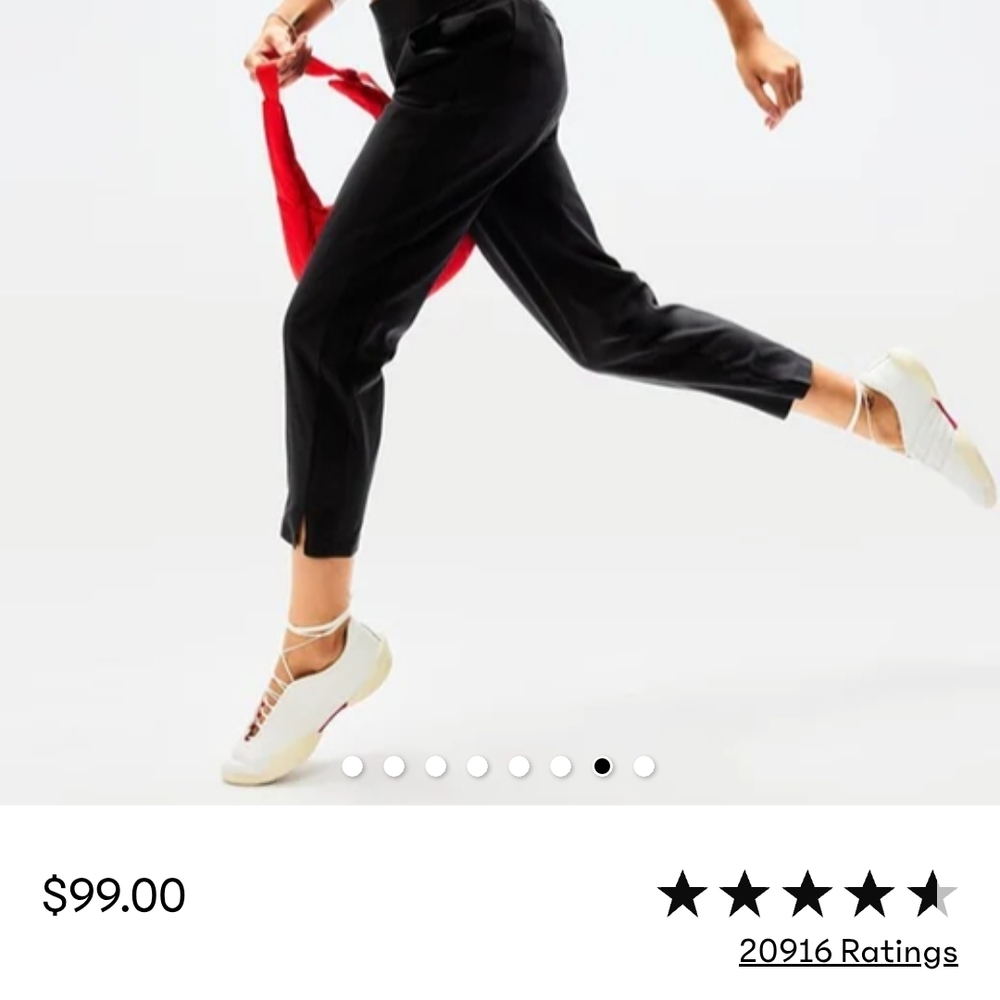 Athleta Black Brooklym Ankle Women's Pants